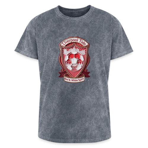 Liverpool Tide T Shirt, Soccer City Pride Gift - Washed Unisex T-Shirt