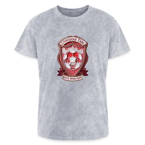 Liverpool Tide T Shirt, Soccer City Pride Gift - Washed Unisex T-Shirt