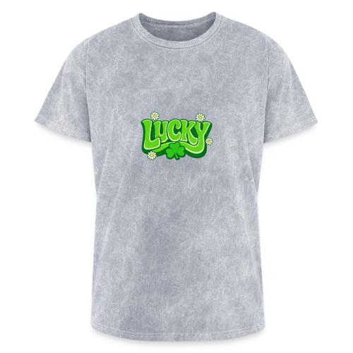 Lucky 70s Retro T-Shirt - Washed Unisex T-Shirt