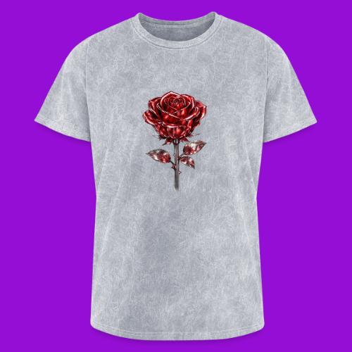 Silver Rose - Washed Unisex T-Shirt