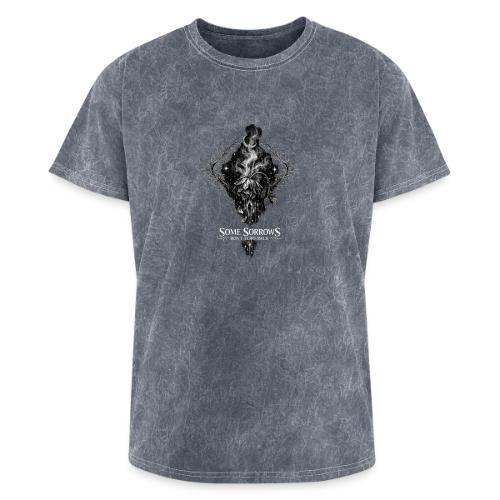 Wilted Rose Turning | Some sorrows don't echo back - Washed Unisex T-Shirt