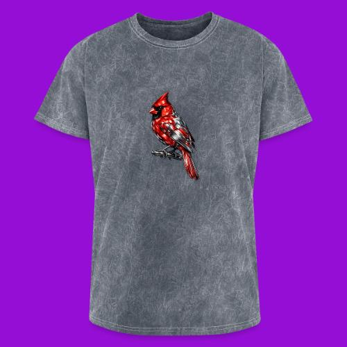 Silver Cardinal - Washed Unisex T-Shirt
