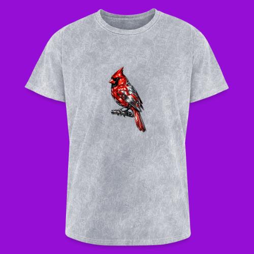 Silver Cardinal - Washed Unisex T-Shirt
