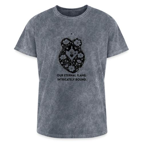 Eternal Flame of Embrace T-Shirt - Washed Unisex T-Shirt