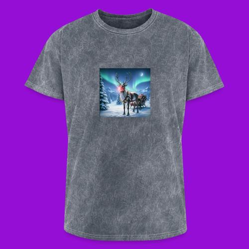 Rudolph the red nosed reindeer - Washed Unisex T-Shirt