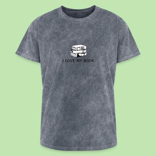 I love my book t-shirt - Washed Unisex T-Shirt