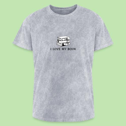 I love my book t-shirt - Washed Unisex T-Shirt