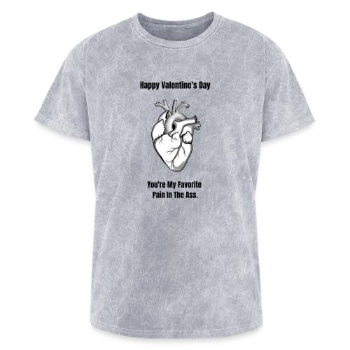 I'm Glad I Swiped Right T-Shirt | Funny Valentine - Washed Unisex T-Shirt