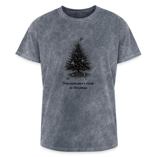 Procrastinator's Guide Christmas T-Shirt - Washed Unisex T-Shirt