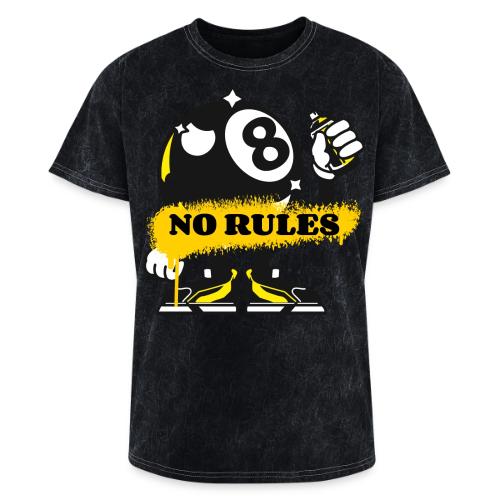 No Rules 8 Ball - Washed Unisex T-Shirt