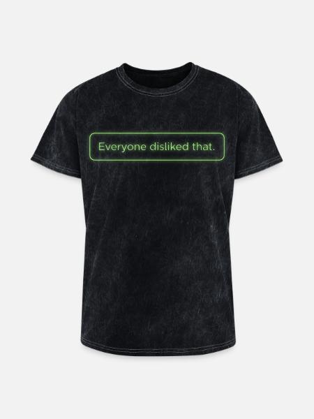 Design metadata request - Washed Unisex T-Shirt - mineral black