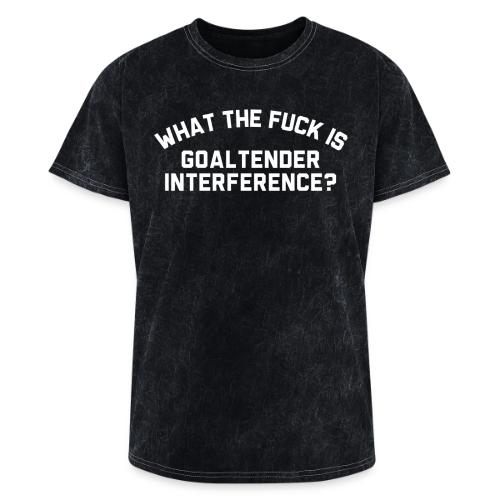 WTF is Goaltender Interference - Washed Unisex T-Shirt
