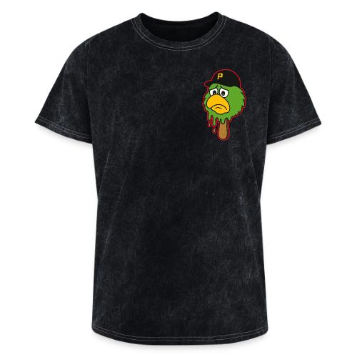 Summertime Sadness (2-sided on black w/ red) - Washed Unisex T-Shirt