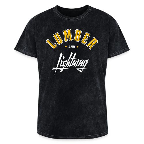 Lumber and Lightning - Washed Unisex T-Shirt
