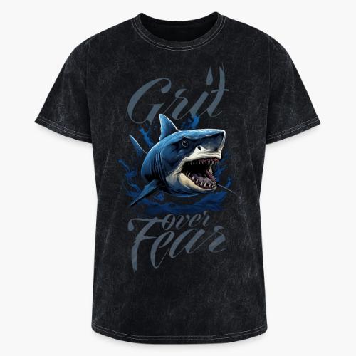Grit over Fear - Washed Unisex T-Shirt