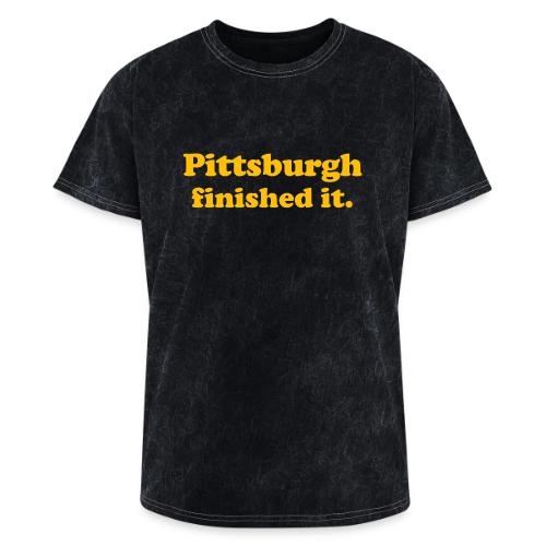 Pittsburgh Finished It - Washed Unisex T-Shirt