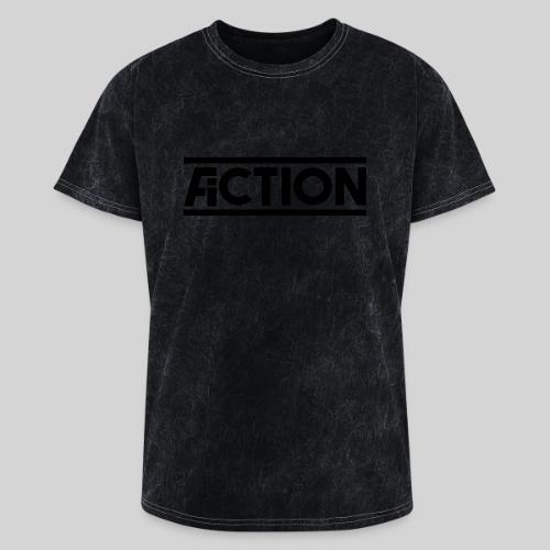 Action Fiction Logo (Black) - Washed Unisex T-Shirt