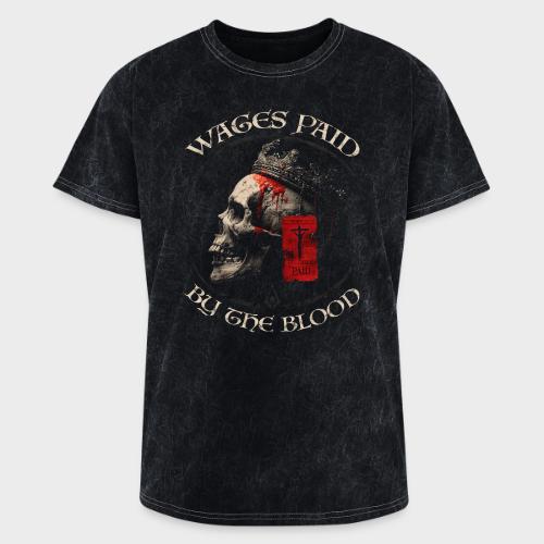 Wages Paid - Washed Unisex T-Shirt
