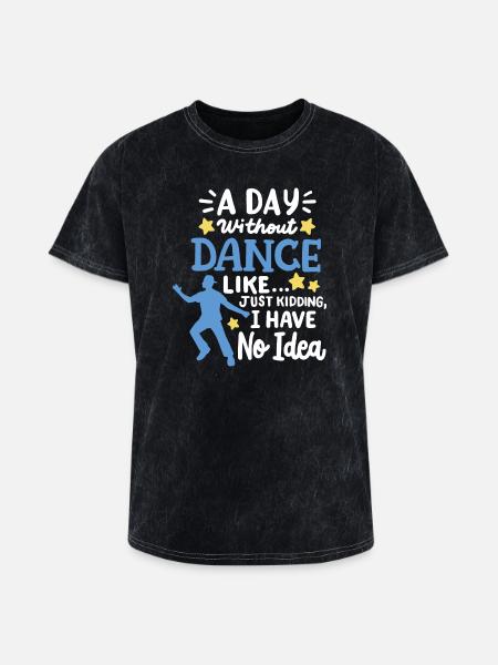 Dance Dancer Dancing - Washed Unisex T-Shirt - mineral black