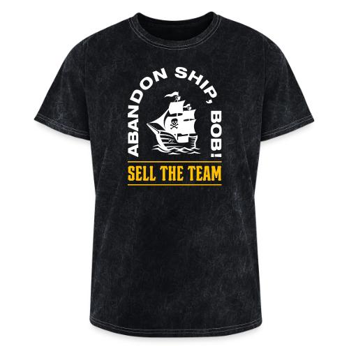 Abandon Ship, Bob! (Front Only) - Washed Unisex T-Shirt