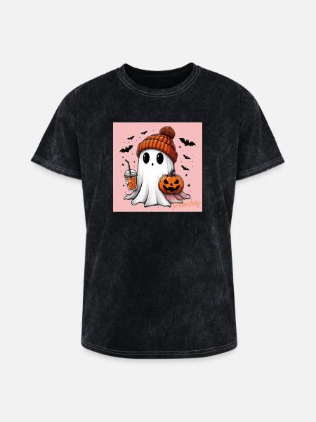 Stealth Star - Washed Unisex T-Shirt - mineral black