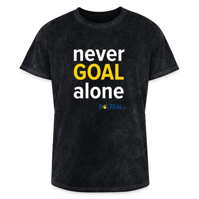 Never GOAL Alone - Black/Navy