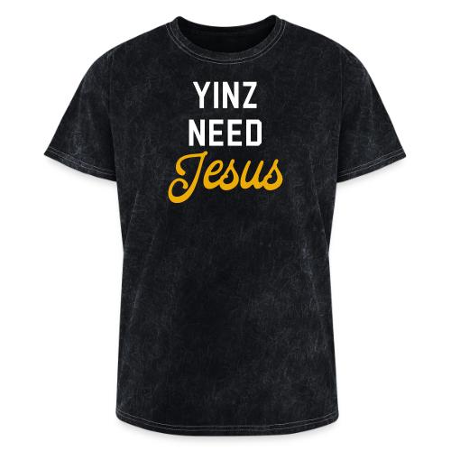 Yinz Need Jesus - Washed Unisex T-Shirt