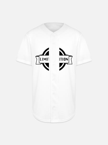 limited edition - Full Button Jersey - white