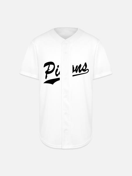 Pistons - Full Button Jersey - white