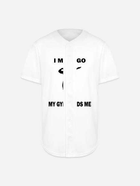 mygym - Full Button Jersey - white