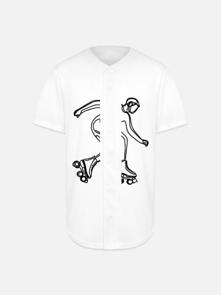 Farming ECG - Full Button Jersey - white