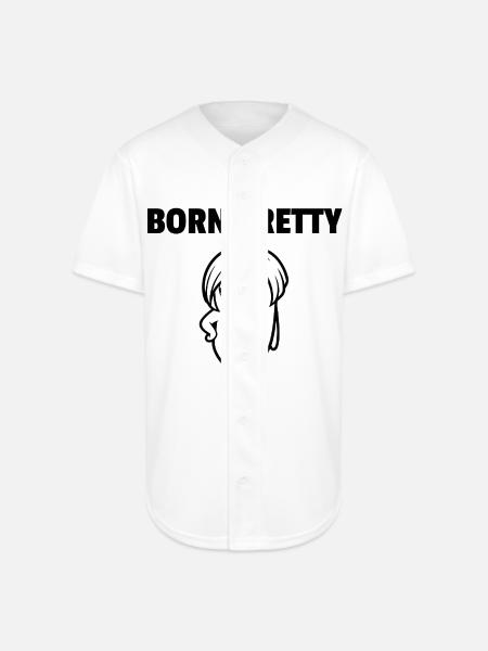 Talk to the hand - Full Button Jersey - white