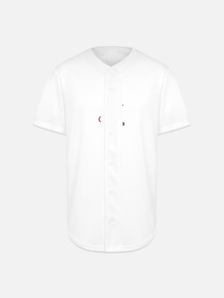 Baby Jesus Christmas - Full Button Jersey - white