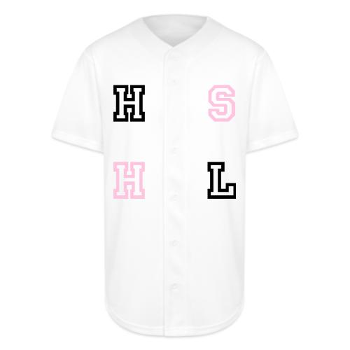 HHSL BLACK LIGHT PINK - Full Button Jersey