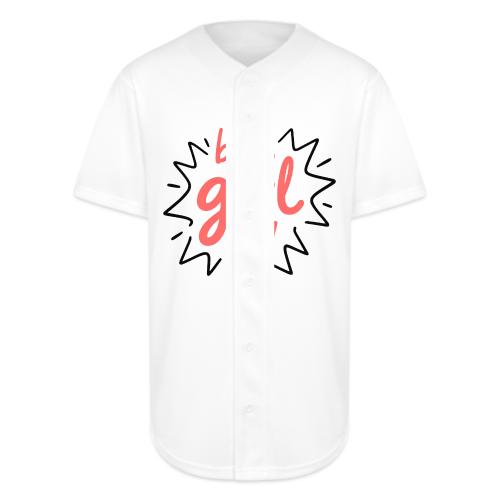 Boss Girl Bold Feminist Statement - Full Button Jersey