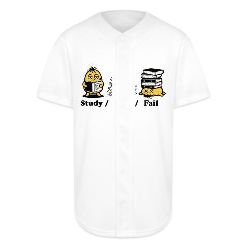 Funny Student Study Panic Fail Back To School - Full Button Jersey