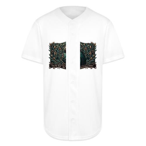 Easter Not My Will Gethsemane T Shirt, Bro Gift - Full Button Jersey