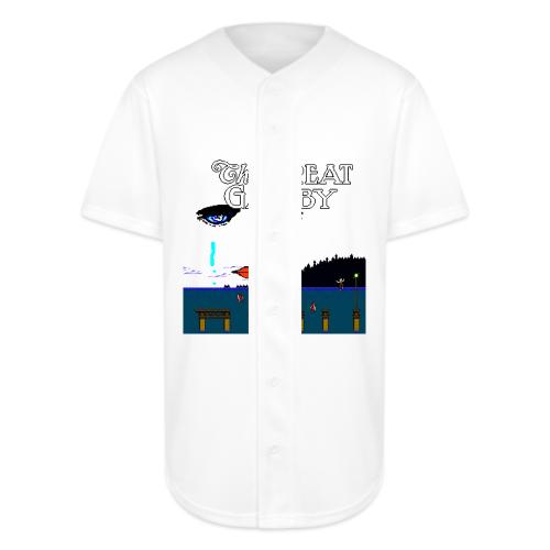 Great Gatsby Game Tri-blend Vintage Tee - Full Button Jersey
