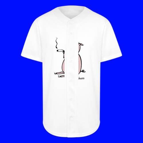 baked ham - Full Button Jersey