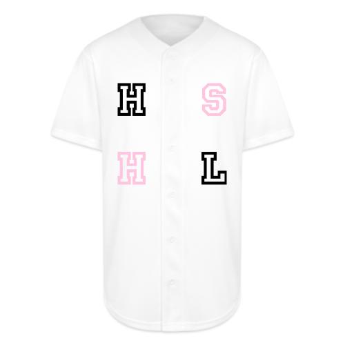 HHSL BLACK LIGHT PINK - Full Button Jersey