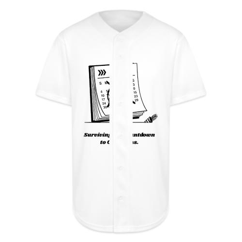 Countdown to Christmas T-Shirt - Full Button Jersey