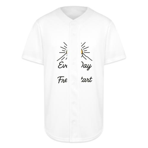 Inspirational Mountain Sunrise Motif - Full Button Jersey