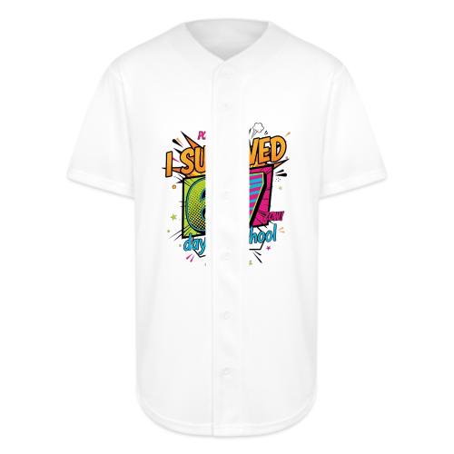 I Survived 67 Days of School T-Shirt – Funny Teach - Full Button Jersey