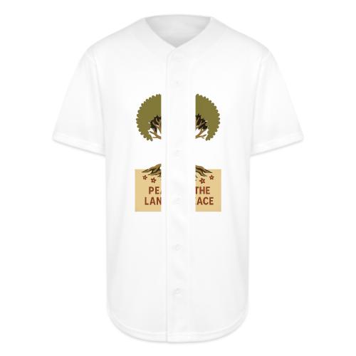 Peace To The Land Of Peace Tree Heart - Full Button Jersey