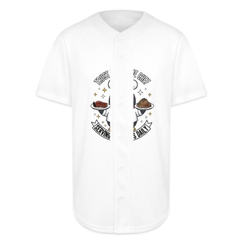 cute Penguin Chef-Funny Cartoon Daily Happiness - Full Button Jersey