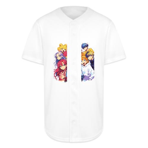 Thrill Rush Anime Squad Streetwear - Full Button Jersey