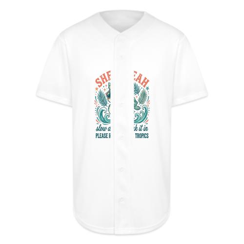 Shell Yeah Sea Turtle Beach Vibes - Full Button Jersey
