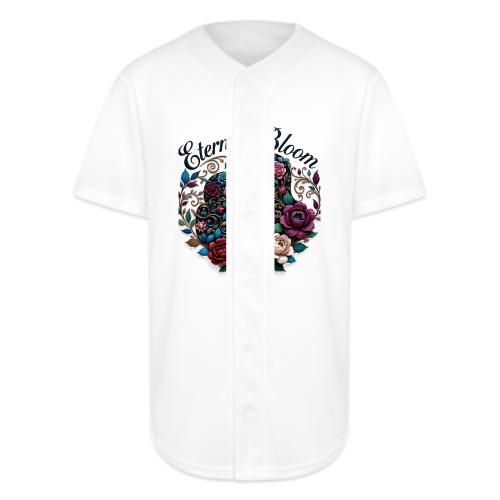 Eternal Bloom Embrace T-Shirt - Full Button Jersey