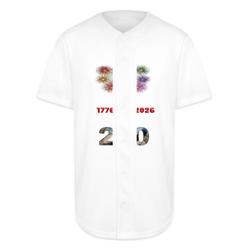 1776 - 2026 | 250 Years USA | Fireworks - Full Button Jersey