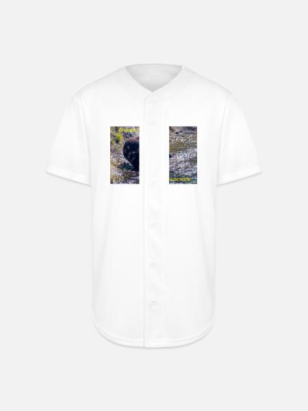 Choose The Bear - Full Button Jersey - white